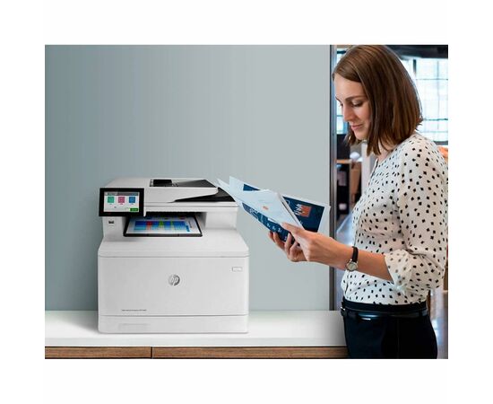 Багатофункціональний пристрій HP Color LJ Enterprise M480f (3QA55A), зображення 6 Багатофункціональний пристрій HP Color LJ Enterprise M480f (3QA55A), зображення 6