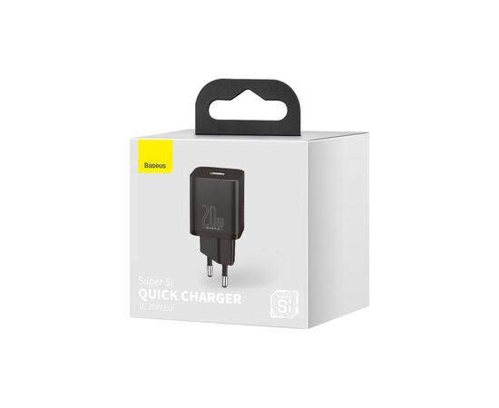 Зарядное устройство Baseus 1 Type-C 20W (CCSUP-B01), изображение 5 Зарядное устройство Baseus 1 Type-C 20W (CCSUP-B01), изображение 5