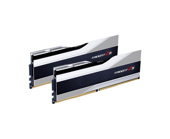 Модуль памяти для компьютера DDR5 32GB (2x16GB) 6000 MHz Trident Z5 Silver G.Skill (F5-6000J4040F16GX2-TZ5S), изображение 2 Модуль памяти для компьютера DDR5 32GB (2x16GB) 6000 MHz Trident Z5 Silver G.Skill (F5-6000J4040F16GX2-TZ5S), изображение 2