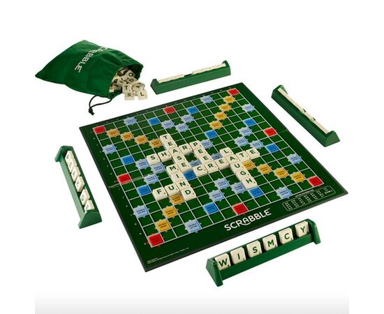 Настольная игра Scrabble Скребл Оригинал (укр.язык) (BBD15), изображение 3 Настольная игра Scrabble Скребл Оригинал (укр.язык) (BBD15), изображение 3