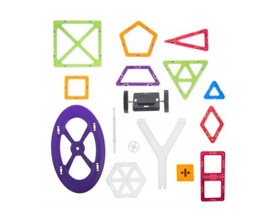 Конструктор Magplayer Набор 198 элементов (MPT-198), изображение 2 Конструктор Magplayer Набор 198 элементов (MPT-198), изображение 2