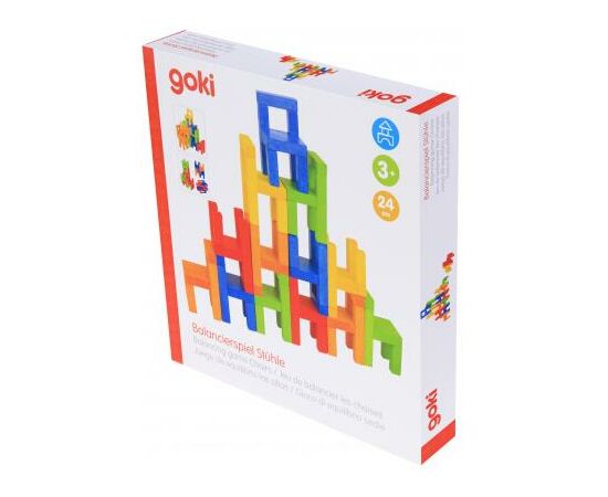 Розвиваюча іграшка Goki Балансирующие стулья (56929)