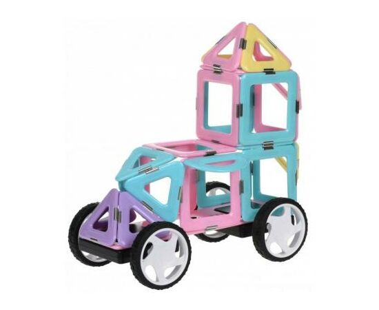 Конструктор Magplayer магнитный набор бокс 55 эл. (MPT2-55), изображение 4 Конструктор Magplayer магнитный набор бокс 55 эл. (MPT2-55), изображение 4