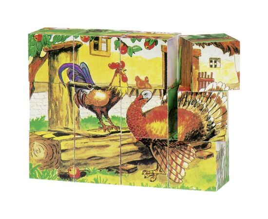 Кубики Goki Ферма (57878G)