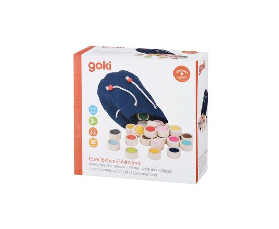 Развивающая игрушка Goki Осязание. Найди пару (59004G), изображение 5 Развивающая игрушка Goki Осязание. Найди пару (59004G), изображение 5