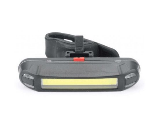 Задня велофара Velotrade габаритный задний (скругленный) BC-TL5452 красный LED, USB (LTSS-022)