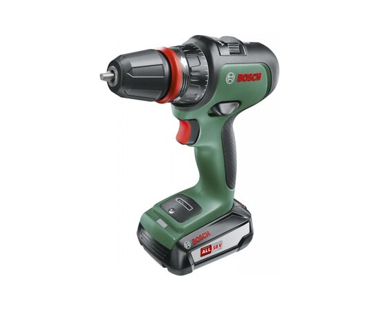 Шуруповерт Bosch AdvancedDrill 18, акумуляторний, 2*2.5Аh, біти, кейс (0.603.9B5.001)