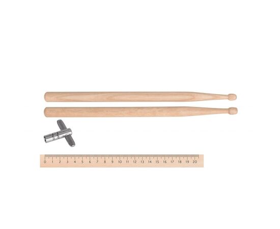 Музыкальная игрушка Goki барабан красный (14013G), изображение 6 Музыкальная игрушка Goki барабан красный (14013G), изображение 6