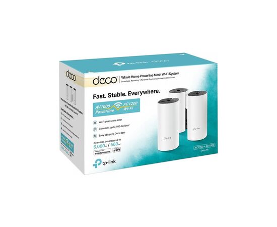 Точка доступа Wi-Fi TP-Link DECO-P9-3-PACK, изображение 2 Точка доступа Wi-Fi TP-Link DECO-P9-3-PACK, изображение 2