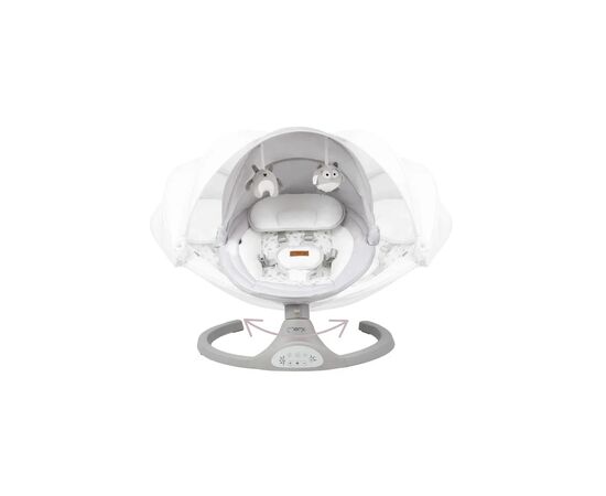 Кресло-качалка MoMi Lami Светло-серая (BULE00023), изображение 2 Кресло-качалка MoMi Lami Светло-серая (BULE00023), изображение 2