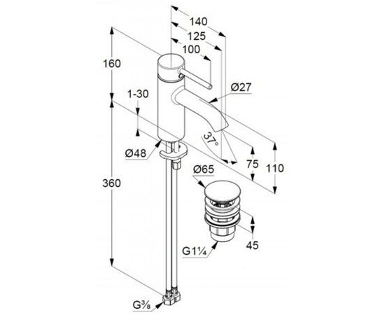 Змішувач KLUDI BOZZ (382663976), зображення 2