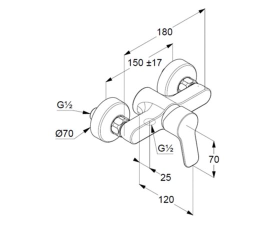 Смеситель KLUDI PUREEASY (378410565), изображение 2 Смеситель KLUDI PUREEASY (378410565), изображение 2