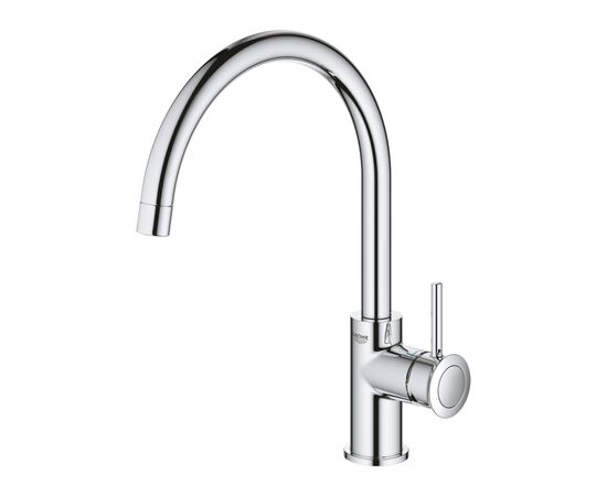 Смеситель Grohe BauClassic OHM sink C-spout (31234001), изображение 2 Смеситель Grohe BauClassic OHM sink C-spout (31234001), изображение 2