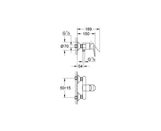 Смеситель Grohe BauLoop (23340000), изображение 6 Смеситель Grohe BauLoop (23340000), изображение 6