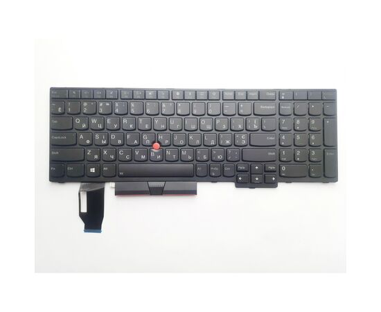 Клавиатура ноутбука Lenovo ThinkPad E580/L580/T590 черна з ТП підсв UA (A46213)