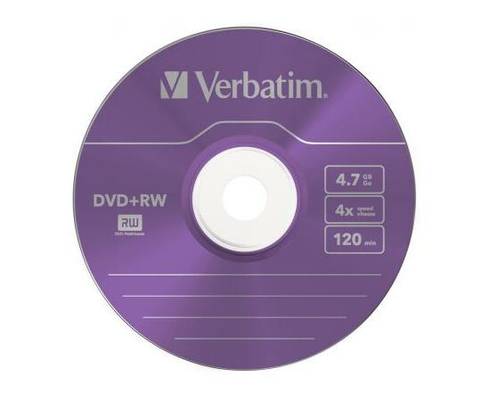 Диск DVD Verbatim 4.7Gb 4x SlimCase 5шт Color (43297), изображение 4 Диск DVD Verbatim 4.7Gb 4x SlimCase 5шт Color (43297), изображение 4