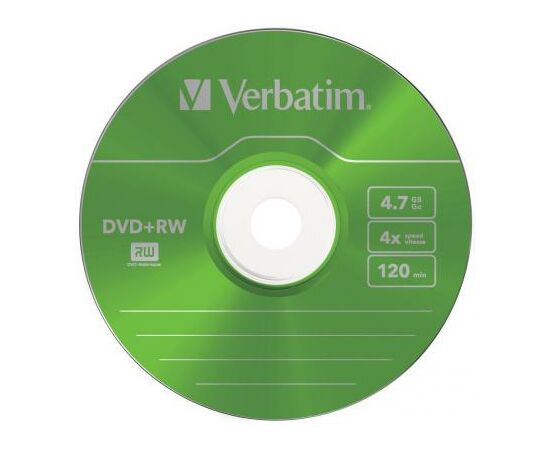 Диск DVD Verbatim 4.7Gb 4x SlimCase 5шт Color (43297), изображение 7 Диск DVD Verbatim 4.7Gb 4x SlimCase 5шт Color (43297), изображение 7