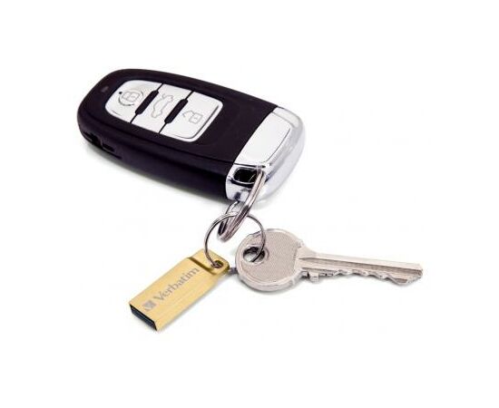 USB флеш накопитель Verbatim 32GB Metal Executive Gold USB 3.0 (99105), изображение 3 USB флеш накопитель Verbatim 32GB Metal Executive Gold USB 3.0 (99105), изображение 3