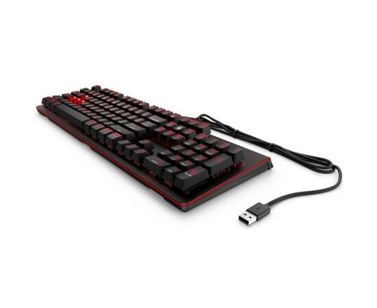 Клавиатура HP OMEN Encoder USB CHERRY MX Brown (6YW75AA), изображение 2 Клавиатура HP OMEN Encoder USB CHERRY MX Brown (6YW75AA), изображение 2