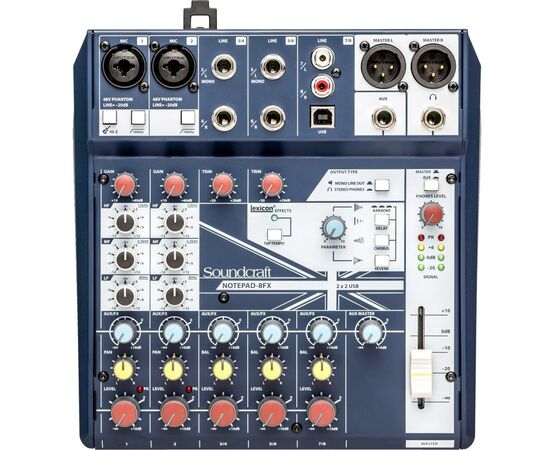 Мікшерний пульт Soundcraft Notepad-8FX