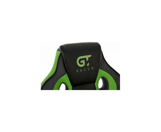 Крісло ігрове GT Racer X-2752 Black/Green, зображення 6