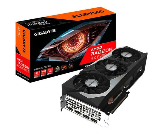 Видеокарта GIGABYTE Radeon RX 6800 XT 16Gb GAMING OC (GV-R68XTGAMING OC-16GD)