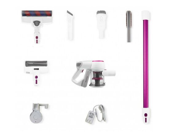 Пылесос Xiaomi JIMMY Wireless Vacuum Cleaner Fuchsia (JV53R), изображение 4 Пылесос Xiaomi JIMMY Wireless Vacuum Cleaner Fuchsia (JV53R), изображение 4