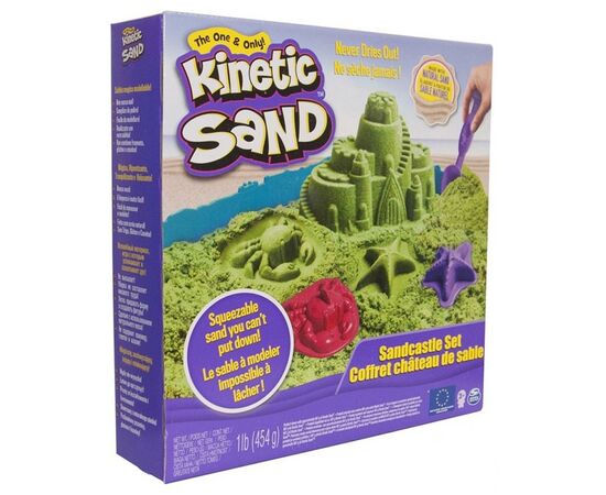 Набор для творчества Kinetic Sand Кинетический песок Wacky-tivities Замок из песка 454 г (71402G)