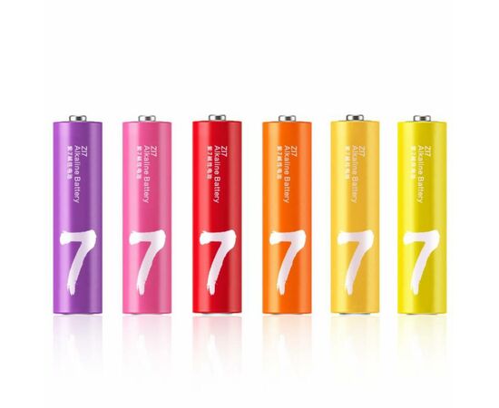 Батарейка ZMI ZI7 Rainbow AAA batteries * 40 (Ф01153), изображение 2 Батарейка ZMI ZI7 Rainbow AAA batteries * 40 (Ф01153), изображение 2