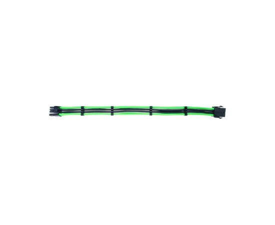 Кабель Qube для блока питания QUBE 6+2P VGA Black-Green (QBW8PBG)