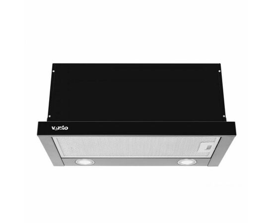 Вытяжка кухонная Ventolux GARDA 60 BK (1000) LED, изображение 2 Вытяжка кухонная Ventolux GARDA 60 BK (1000) LED, изображение 2