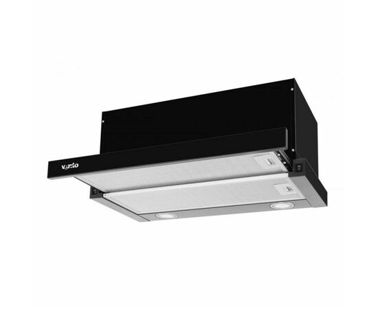 Вытяжка кухонная Ventolux GARDA 60 BK (1000) LED, изображение 3 Вытяжка кухонная Ventolux GARDA 60 BK (1000) LED, изображение 3