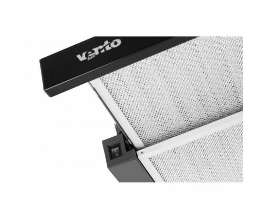 Вытяжка кухонная Ventolux GARDA 60 BK (1000) LED, изображение 4 Вытяжка кухонная Ventolux GARDA 60 BK (1000) LED, изображение 4