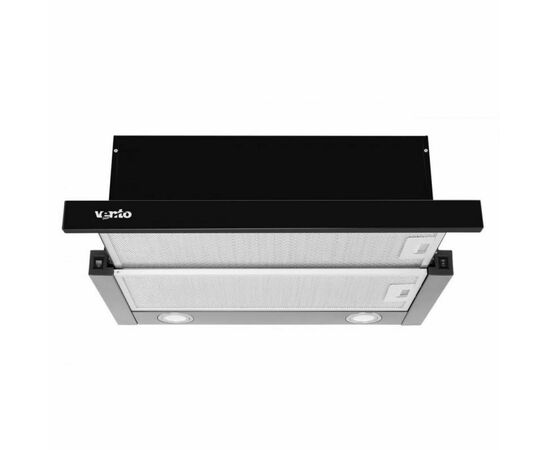 Вытяжка кухонная Ventolux GARDA 60 BK (1000) LED