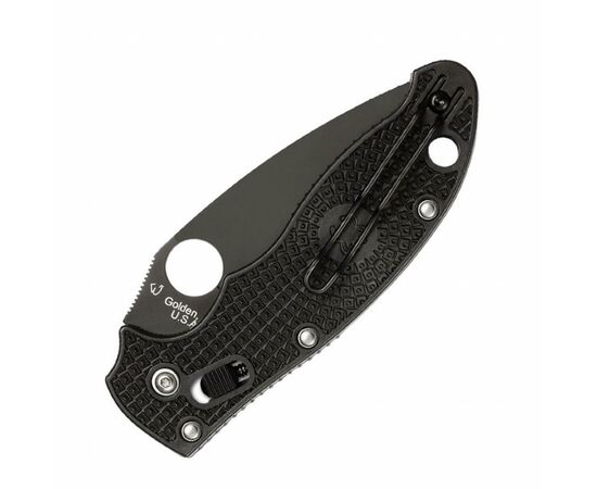 Нож Spyderco Manix 2 Black Blade, BD1 (C101PBBK2), изображение 2 Нож Spyderco Manix 2 Black Blade, BD1 (C101PBBK2), изображение 2