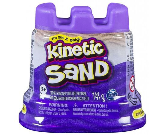 Набор для творчества Kinetic Sand Кинетический песок Мини Крепость (Фиолетовый) (71419P)
