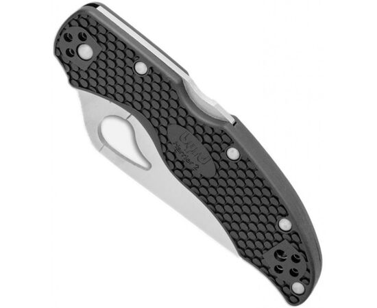 Нож Spyderco Byrd Harrier 2 FRN полусеррейтор (BY01PSBK2), изображение 2 Нож Spyderco Byrd Harrier 2 FRN полусеррейтор (BY01PSBK2), изображение 2