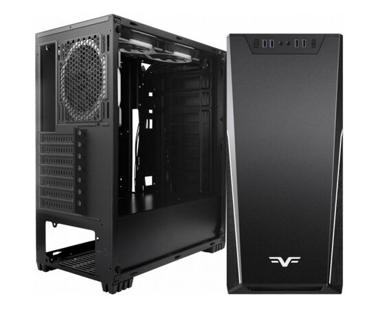 Корпус Frime MarkIII-U3-GLS-3RGBF-WP, изображение 5 Корпус Frime MarkIII-U3-GLS-3RGBF-WP, изображение 5