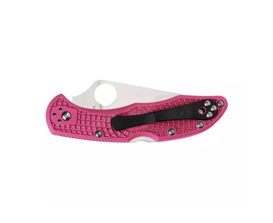 Нож Spyderco Delica 4 Flat Ground Pink (C11FPPNS30V), изображение 2 Нож Spyderco Delica 4 Flat Ground Pink (C11FPPNS30V), изображение 2