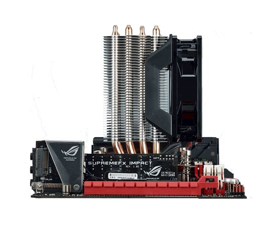 Кулер для процессора CoolerMaster Hyper H411R (RR-H411-20PW-R1), изображение 3 Кулер для процессора CoolerMaster Hyper H411R (RR-H411-20PW-R1), изображение 3