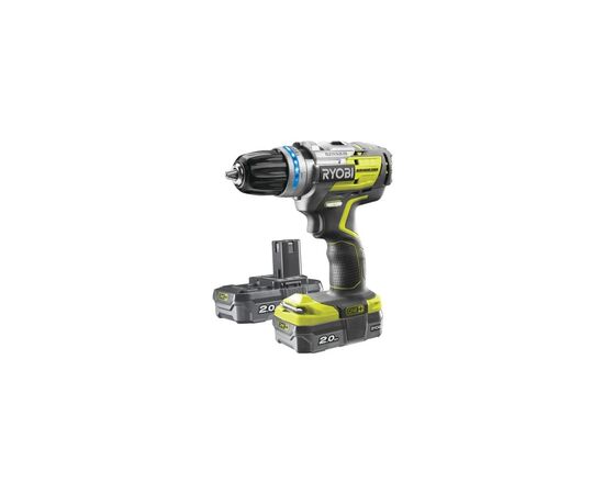 Шуруповерт Ryobi ONE+ R18PDBL-220S, 18В, 2х2.0 Аh, сумка (5133003436)