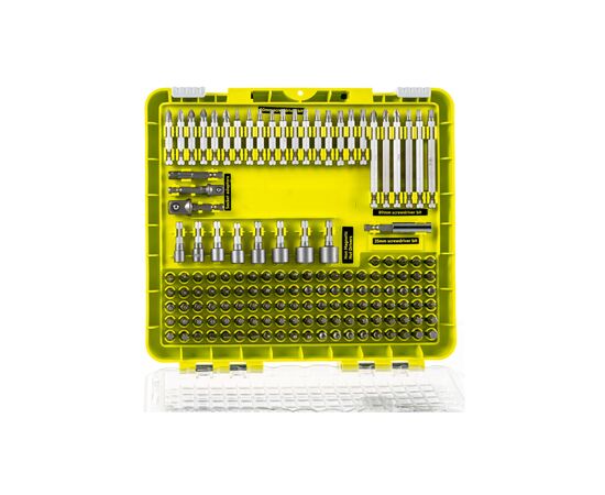 Набор бит Ryobi RAKD141, 141шт (5132004667), изображение 2 Набор бит Ryobi RAKD141, 141шт (5132004667), изображение 2