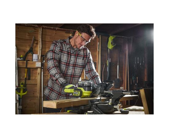 Торцовочная пила Ryobi ONE+ RMS18190-0 (без АКБ и ЗУ) (5133005502), изображение 6 Торцовочная пила Ryobi ONE+ RMS18190-0 (без АКБ и ЗУ) (5133005502), изображение 6