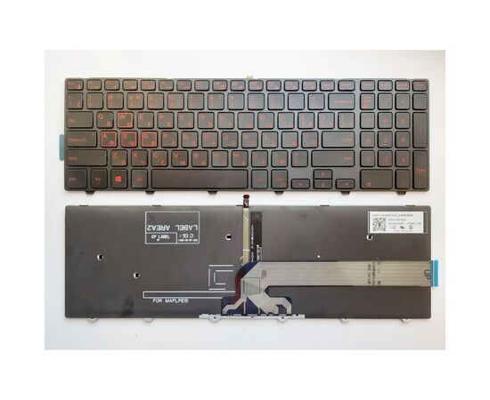 Клавіатура ноутбука Dell Inspiron 15 3541/3542/5521/5542/5545/5547/5548,Gaming 7559 ч (A46093)