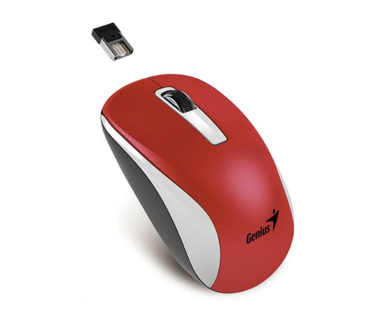 Мышка Genius NX-7010 Red (31030114111), изображение 3 Мышка Genius NX-7010 Red (31030114111), изображение 3