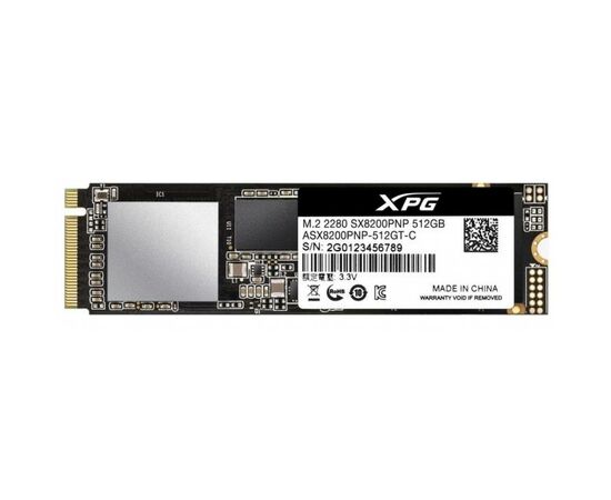 Накопичувач SSD M.2 2280 512GB ADATA (ASX8200PNP-512GT-C)