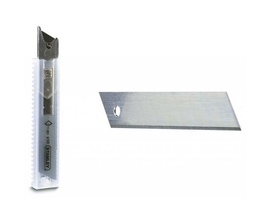 Лезвие Stanley 18 мм, 10 шт. (1-11-301), изображение 3 Лезвие Stanley 18 мм, 10 шт. (1-11-301), изображение 3