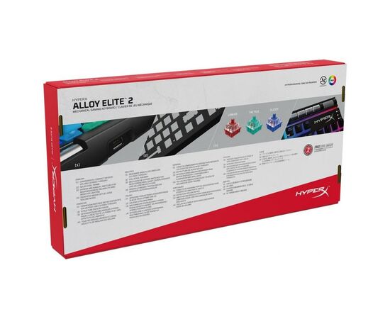 Клавиатура HyperX Alloy Elite 2 (HKBE2X-1X-RU/G), изображение 7 Клавиатура HyperX Alloy Elite 2 (HKBE2X-1X-RU/G), изображение 7