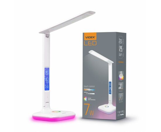 Настольная лампа Videx LED7W 3000-5500K 220V (VL-TF05W-RGB), изображение 10 Настольная лампа Videx LED7W 3000-5500K 220V (VL-TF05W-RGB), изображение 10