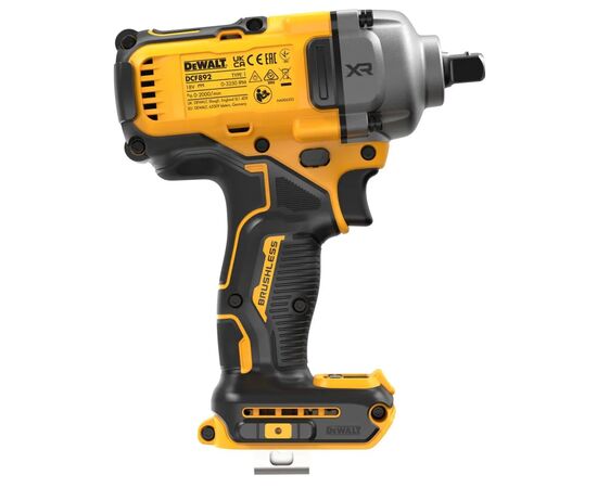 Гайковерт DeWALT 18 В XR Li-lon,812 Нм (без АКБ и ЗУ) (DCF892N), изображение 4 Гайковерт DeWALT 18 В XR Li-lon,812 Нм (без АКБ и ЗУ) (DCF892N), изображение 4